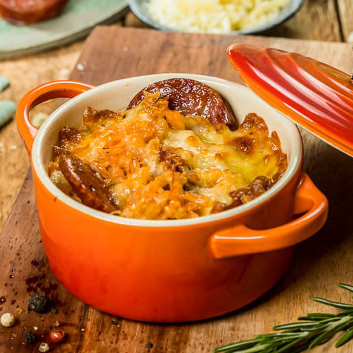 Arroz de forno com Linguiça Calabresa Marba